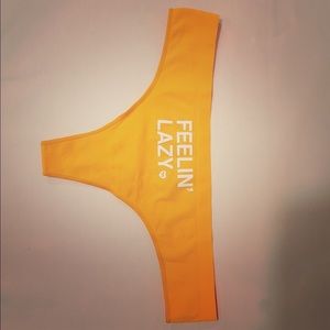 PINK Victoria's Secret Intimates & Sleepwear - Brand New VS Pink Yellow Panties/ Thong PINK Victoria's Secret Intimates & Sleepwear - Brand New VS Pink Yellow Panties/ Thong